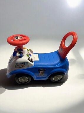 Disney ~ Kiddieland  ~ Mickey Mouse  ~ Police Car Toy ~ Ride On ~ Baby Walker